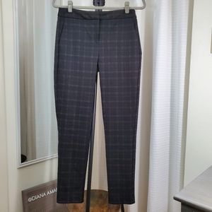 Rachel Zoe Plaid Pants Dark Navy, Red, Size 2